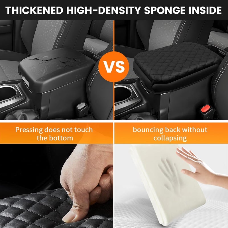 Rilsen Custom Fit for Center Console Cover Toyota Tacoma 2016-2023 Armrest Cover Center Console Pad Interior Accessories Car Armrest Seat Box Cover Protector - Image 4